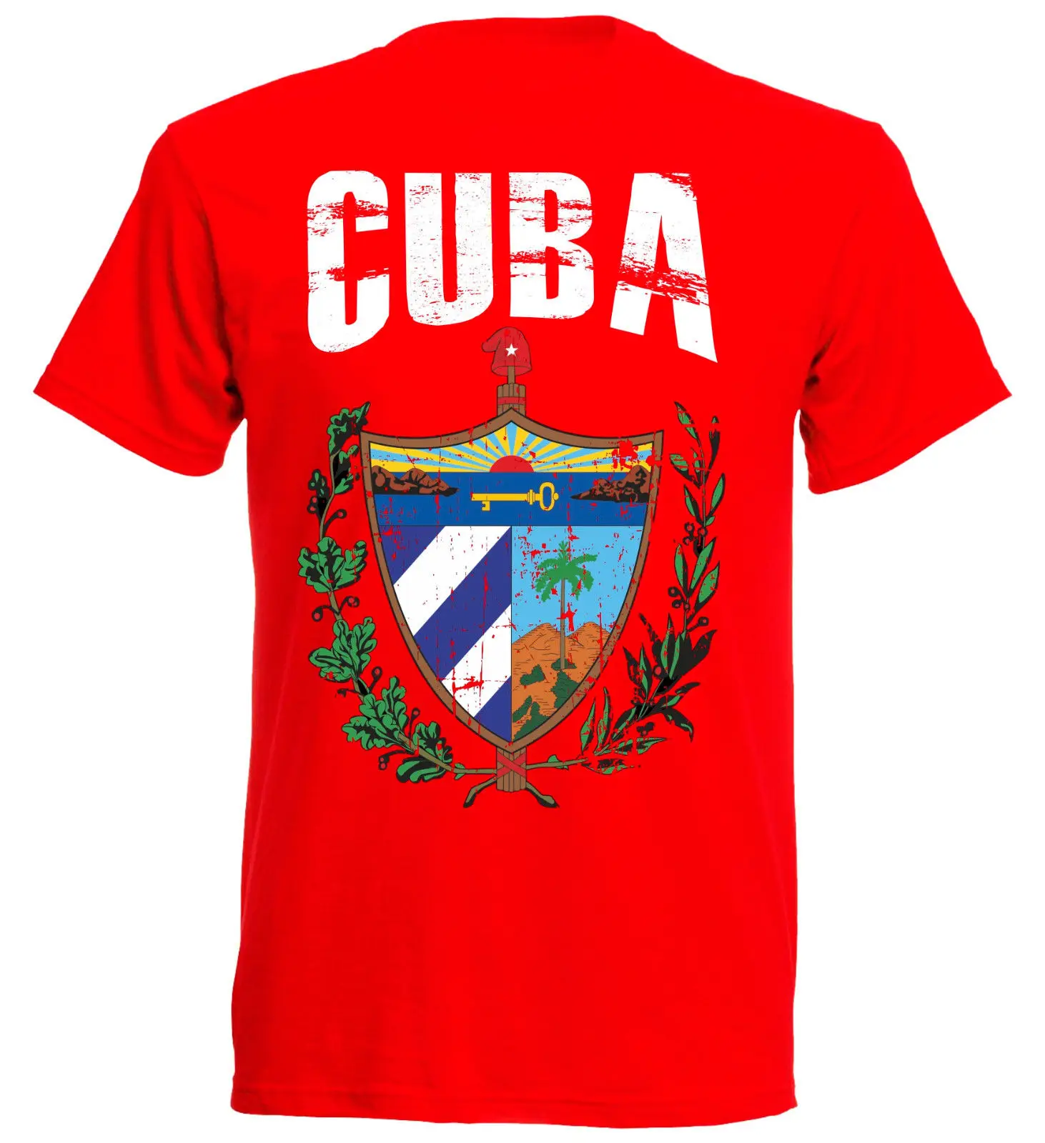 

2019 Summer New Brand T Shirt Men Hip Hop Men Casual Kuba T-Shirt Vintage Cuba Men's FootballerTee Shirt