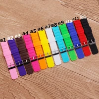 watch accessories silicone strap 20mm pin buckle children women mens watch strap suitable for all brands