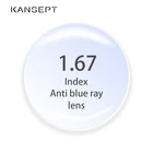 1,67 индекс анти-синий свет по рецепту линзы Асферические компьютерные профессиональные линзы анти-Радиационная оптическая близорукая дальнозоркая линза
