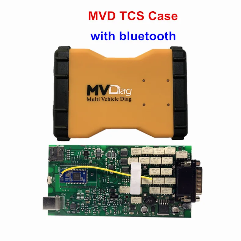 MVD TCS Bluetooth Новое поступление одиночный PCB Multidiag,1 с Keygen новейший Bluetooth OBDIICAT-CDP OBD2 диагностический сканер инструмент для автомобилей/грузовиков - Цвет: MVD TCS Bluetooth