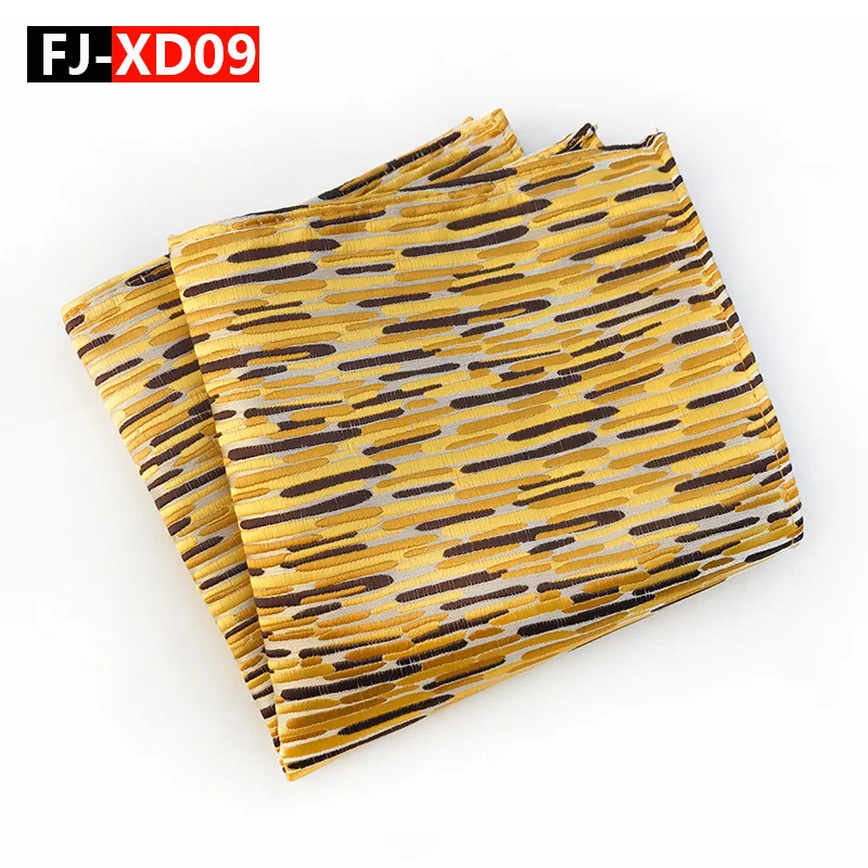 Подарок для мужчин 100% шелк жаккардовый платок с золотым карманом|Мужские