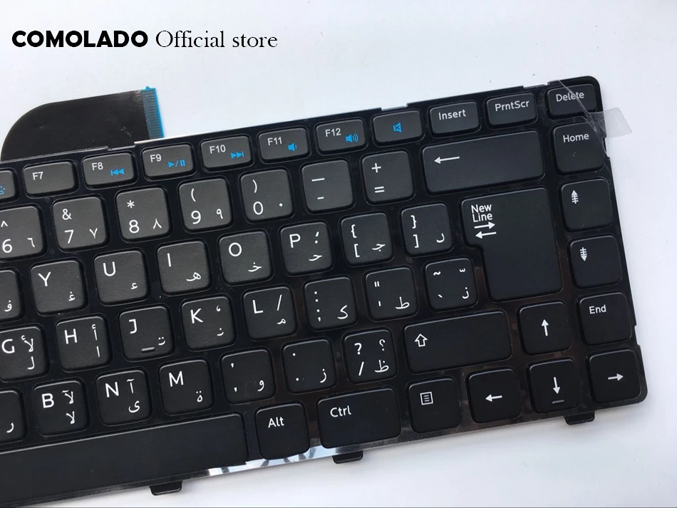 Ар Арабский Клавиатура для ноутбука Dell Inspiron 3421 3437 14R 5421 5437 M431R Latitude 3440 15z 5523 Vostro 2421