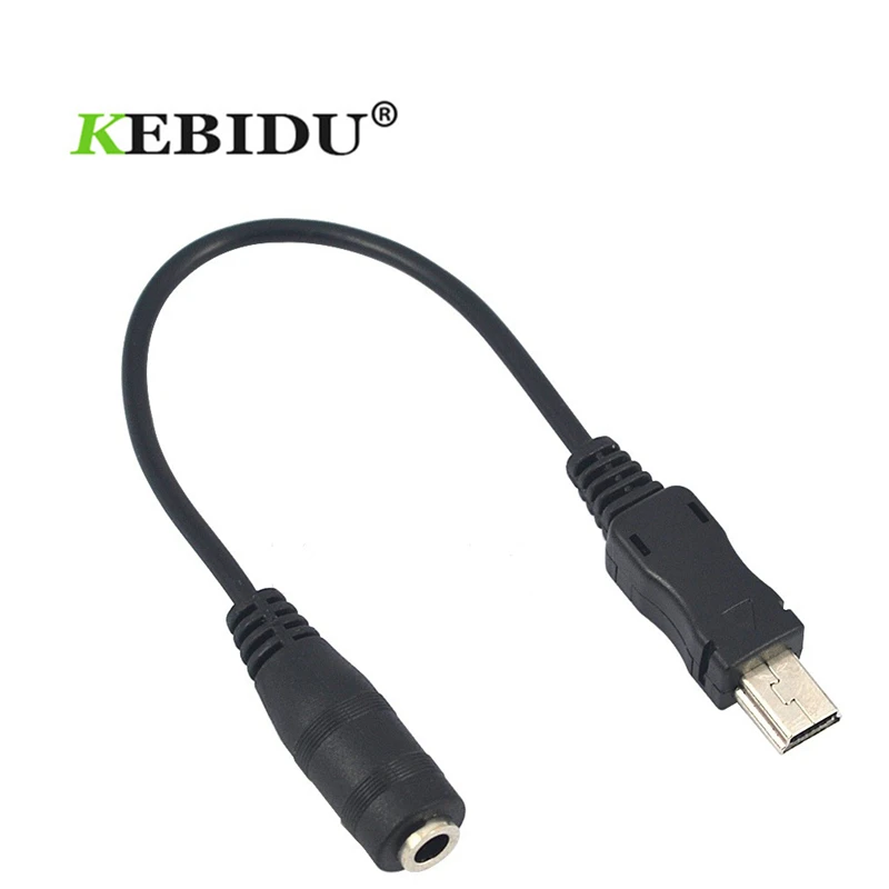 Аудиокабель kebidu 3 5 мм на Mini USB Мама папа шнур для активного зажима микрофон