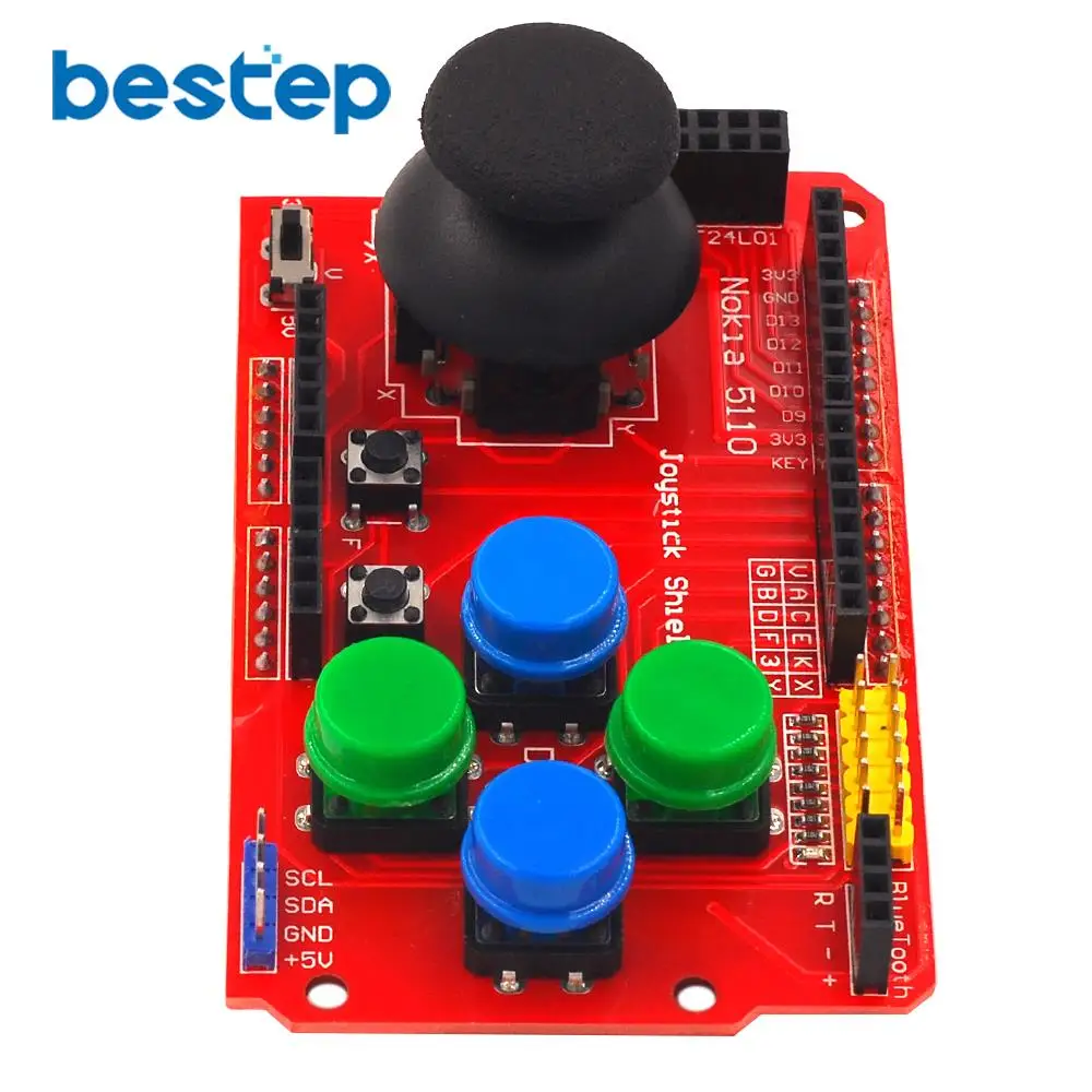 Геймпады Защитная панель клавиатуры PS2 для arduino nRF24L01 Nk 5110 LCD I2C | Электронные