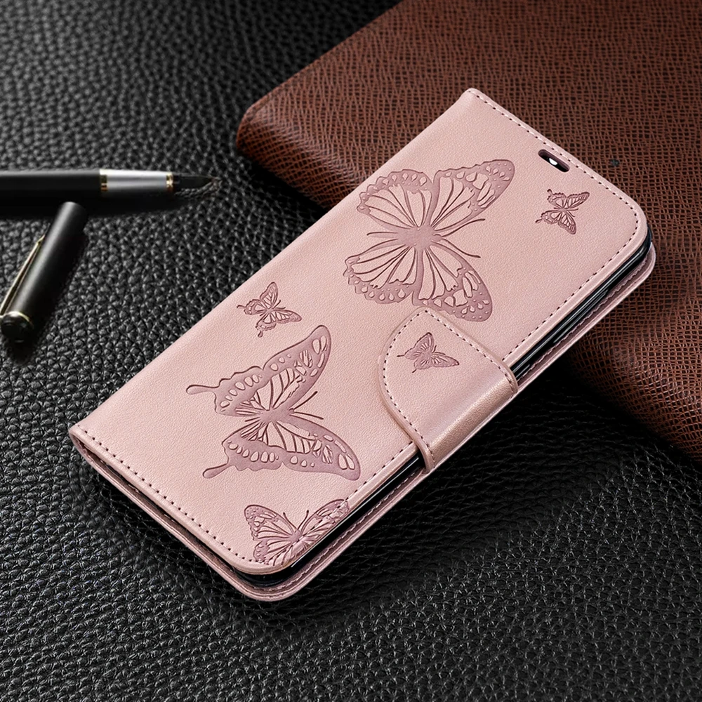 A50 A70 A40 флип-чехол для Samsung Galaxy A30 чехол M10 M20 кожаный с тиснением бабочки etui A10 A20 |
