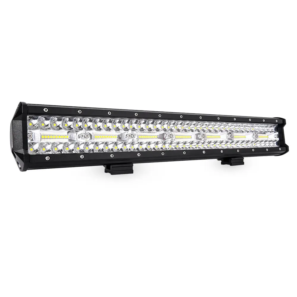 only led bar 8D трехрядный внедорожный светодиодный светильник 2" 480 Вт комбинированный луч+ кронштейн для номерного знака для 4x4 4WD грузовых автомобилей+ комплект проводов - Цвет: only led bar
