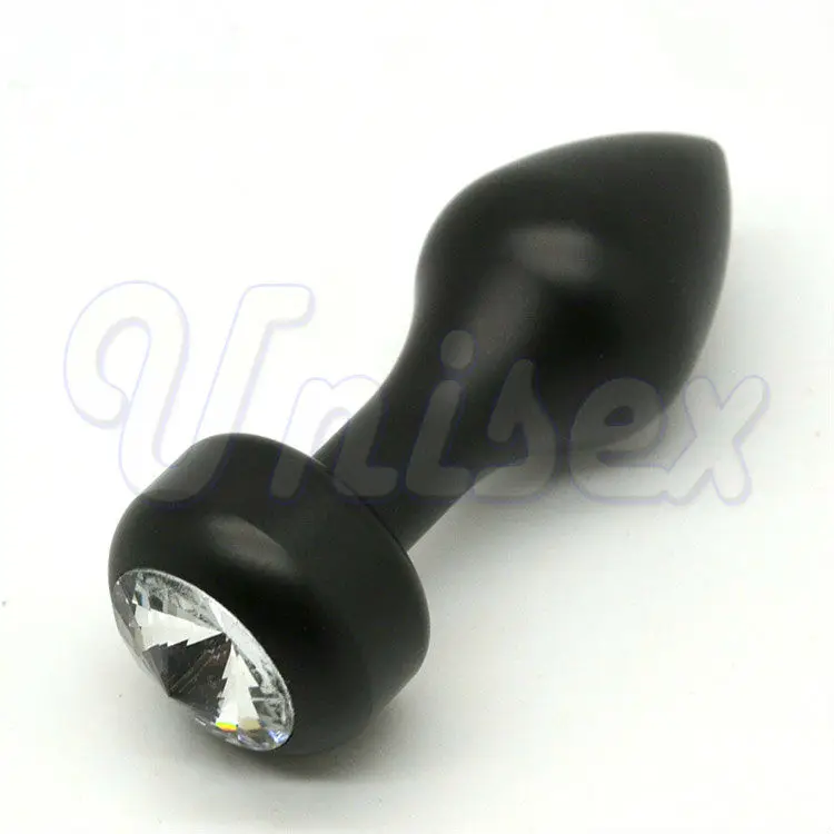 Crystal Jewelry Butt Plug Aluminum Alloy Anal Toys Sex for Male or female Adult Products |