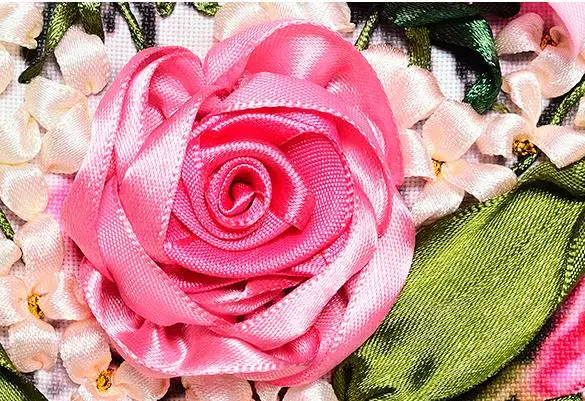 Хобби DIY лента вышивка для начинающих картины рукоделие Наборы 3D Вышивка крестом