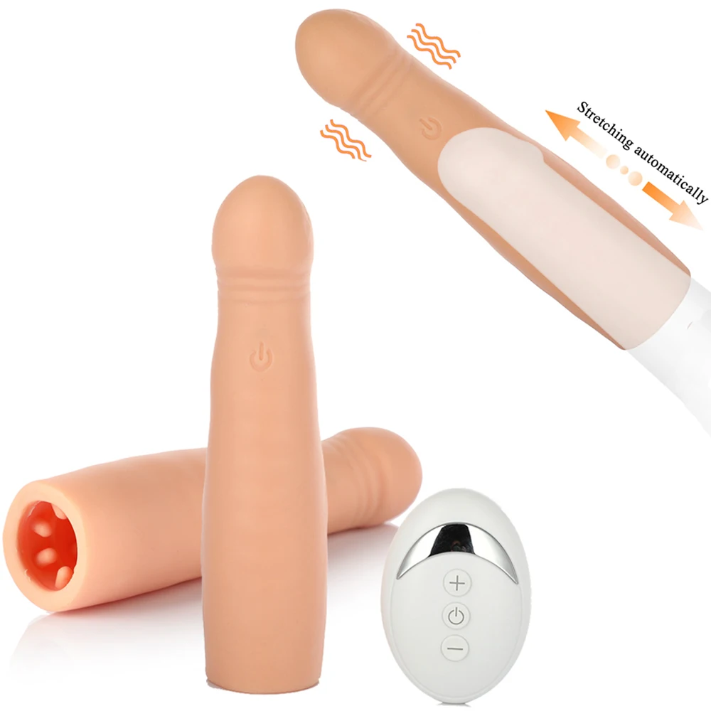 Фаллоимитатор вибратор увеличитель мужского пениса 10 скоростей зарядки