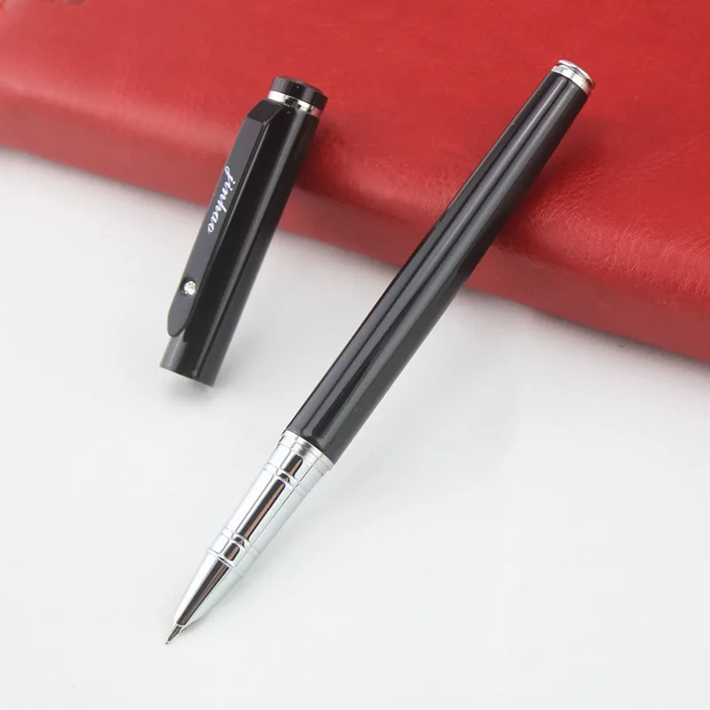 Jinhao 101 металлическая перьевая ручка Iraurita матовый черный офисный наконечник 0 38 мм