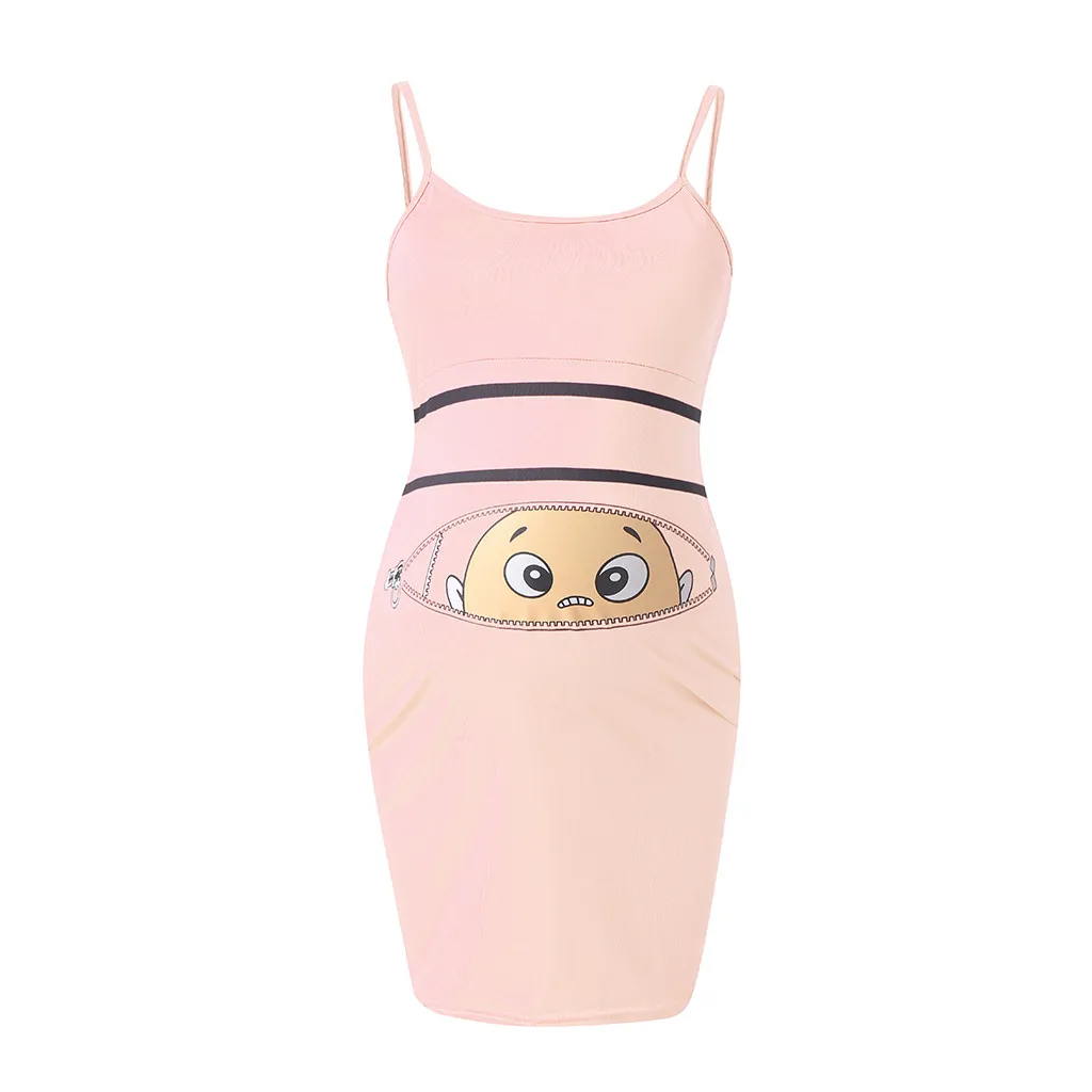 Платья для беременных Robe Grossesse милое детское платье с принтом женское модное