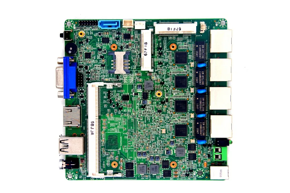BT19NA4L 4 порта Lan Порты и разъёмы компьютер материнская плата мягкая маршрутизатор