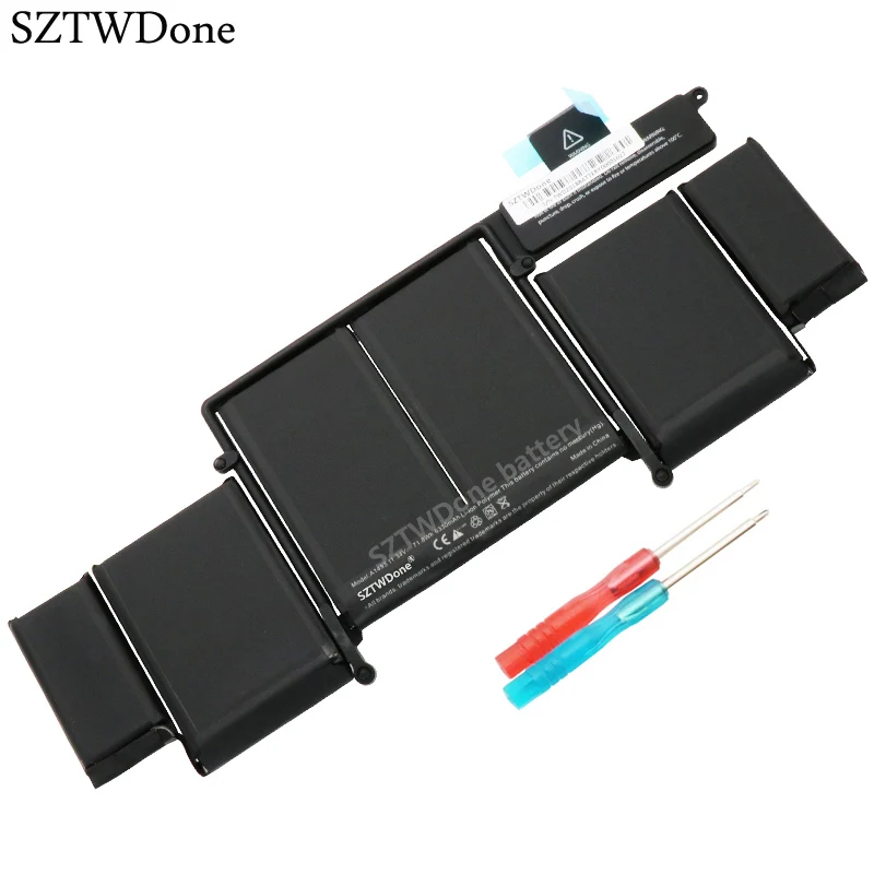 Аккумулятор SZTWDone A1493 для ноутбука Apple MacBook Pro 13 дюймов Retina A1502 (2013 2014 года) ME864LL/A ME866LL/A