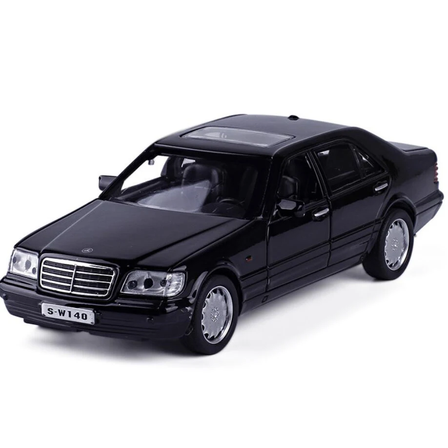Новое поступление 1/32 S-W140 DieCasts автомобилей роскошная модель классический