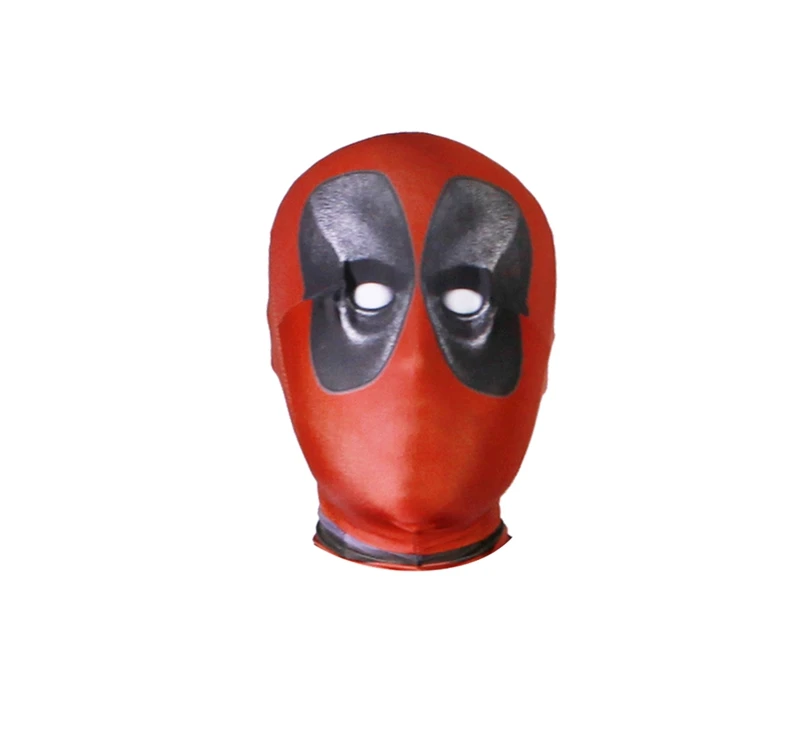 Headgear FOGIMOYA для взрослых и детей Дэдпул косплэй костюм маска Zentai Уэйд Уинстон Уилсон супергерой боди комбинезоны - Цвет: Headgear