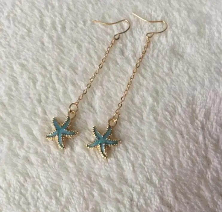 ED 0201 2018 летние популярные серьги в богемном стиле ретро из сплава морской звезды