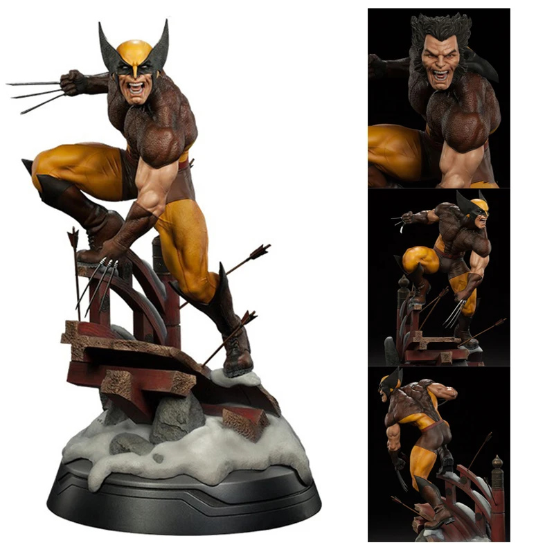 X-men Dowin Росомаха 1/6 масштаб статуя фигурка ПВХ экшн Коллекционная Фигурка модель игрушка кукла подарок