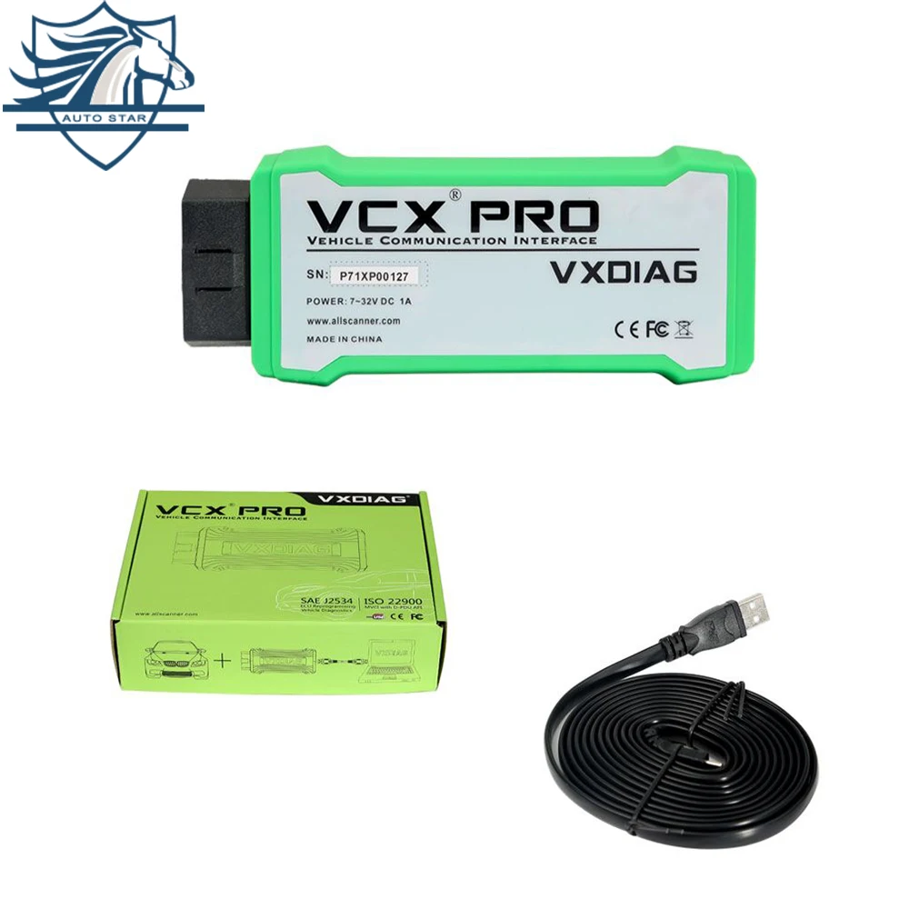 VXDIAG VCX NANO PRO для GM FORD MAZDA VW HONDA Для Volvo и Toyota Jaguar 3 в 1 автоматический диагностический