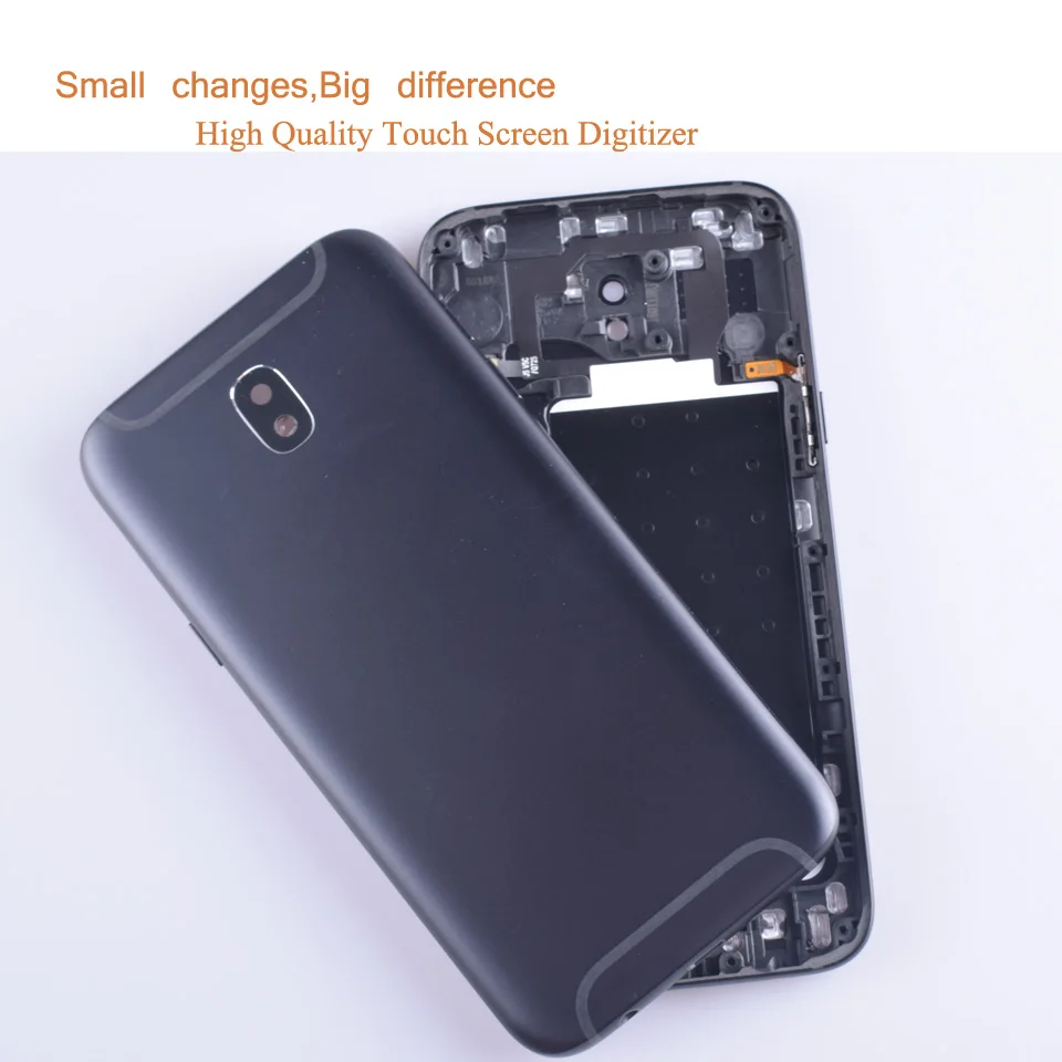 Крышка батарейного отсека для Samsung Galaxy J5 2017 J530 J530F задняя крышка запасные части с
