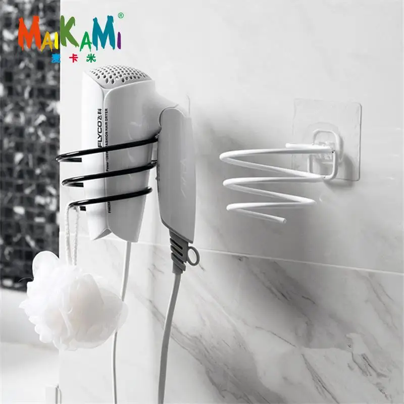 MAIKAMI железная отделка настенный фен подставка для ванной комнаты в отеле полка