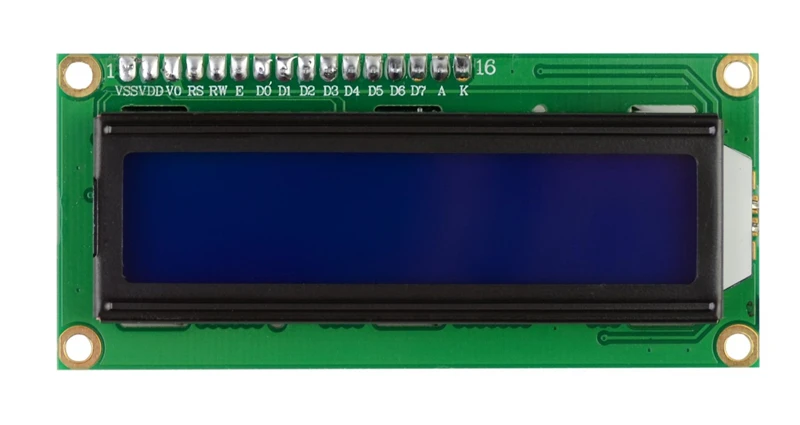 ЖК дисплей 1602 монитор 5 В зеленый экран белый код для Arduino без подсветки| |