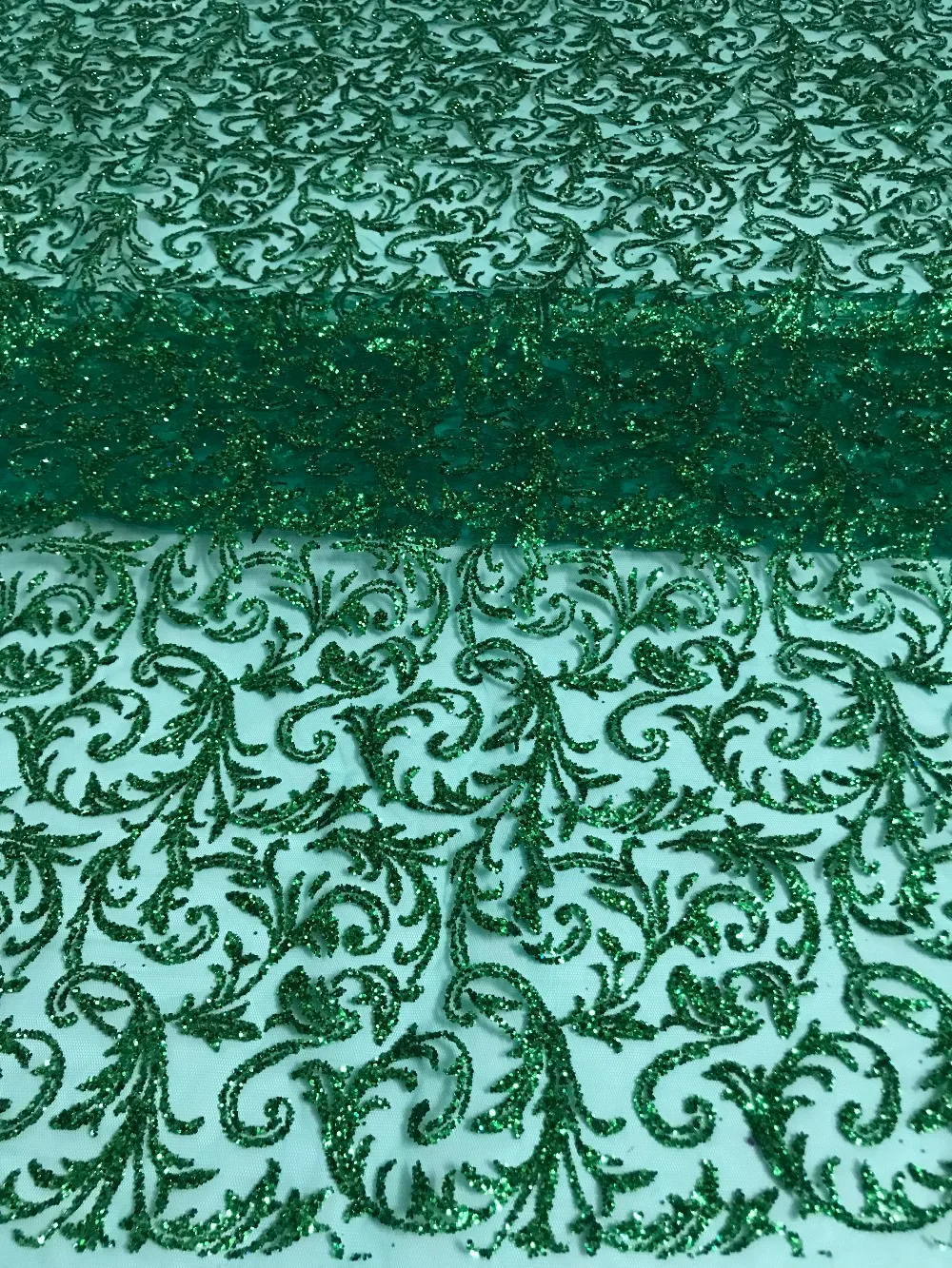 5yard/lot african glitter lace fabric QL-91019 embroidered tulle with glued for party dress | Дом и сад