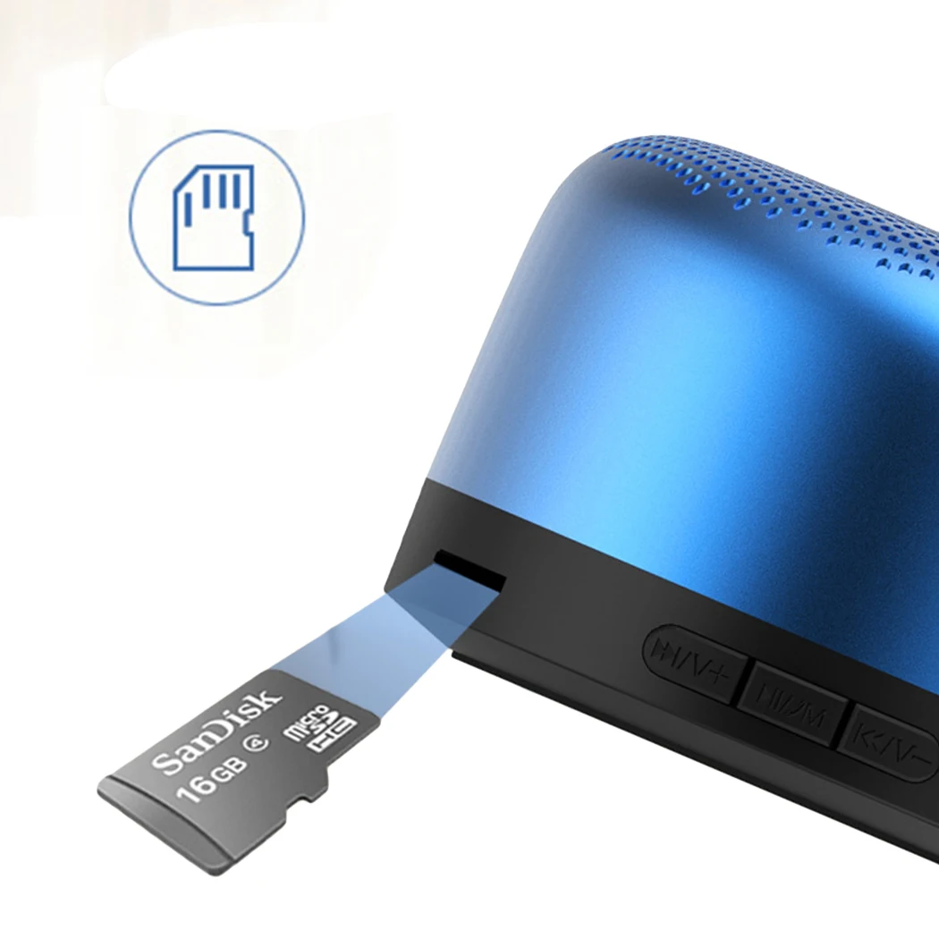 Беспроводной Bluetooth Динамик Handfree мини Портативный громкой связи музыкальные