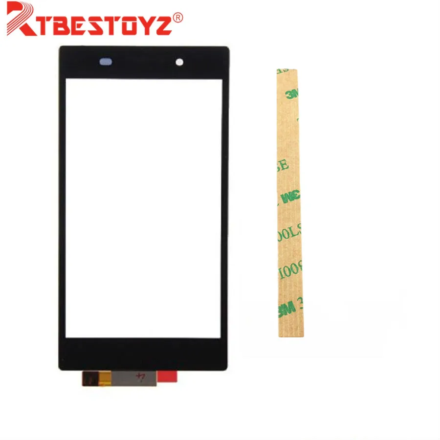 

RTBESTOYZ Front Outer Digitizer Repair Parts Touch Screen Glass Lens Sensor For Sony Xperia Z1 L39h C6902 C6903 C6943