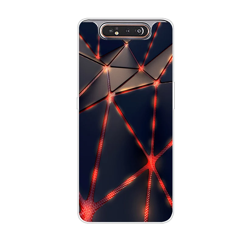 Для samsung Galaxy A80 чехол Модный Тонкий Мягкий ТПУ силиконовый чехол для samsung A80 чехол для телефона A 80 чехол s Coque Fundas