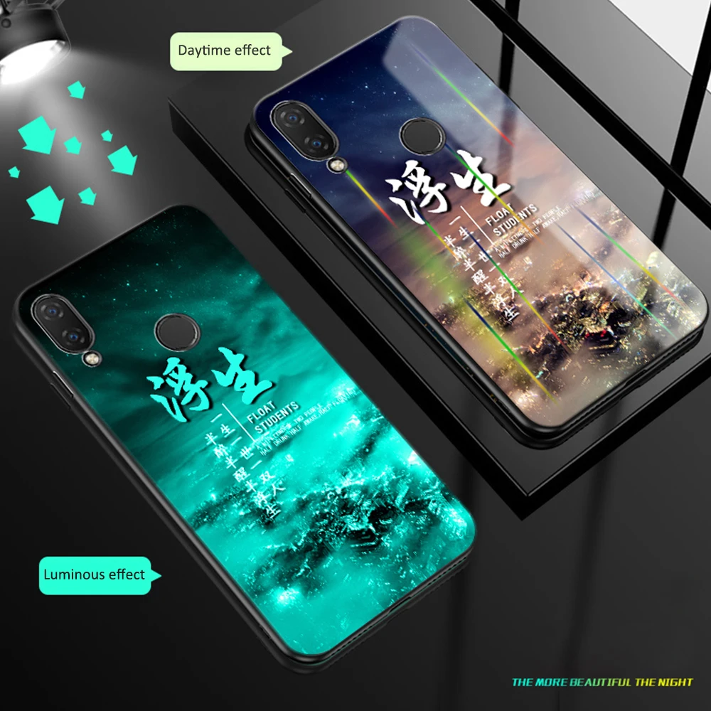 Роскошный стеклянный чехол для телефона Lu mi nous для Xiao mi Xio mi 9 8 A2 Lite A1 Red mi Note 8 7 5 4X Pro Red mi 7 6 Pro 5 Plus K20 Pro
