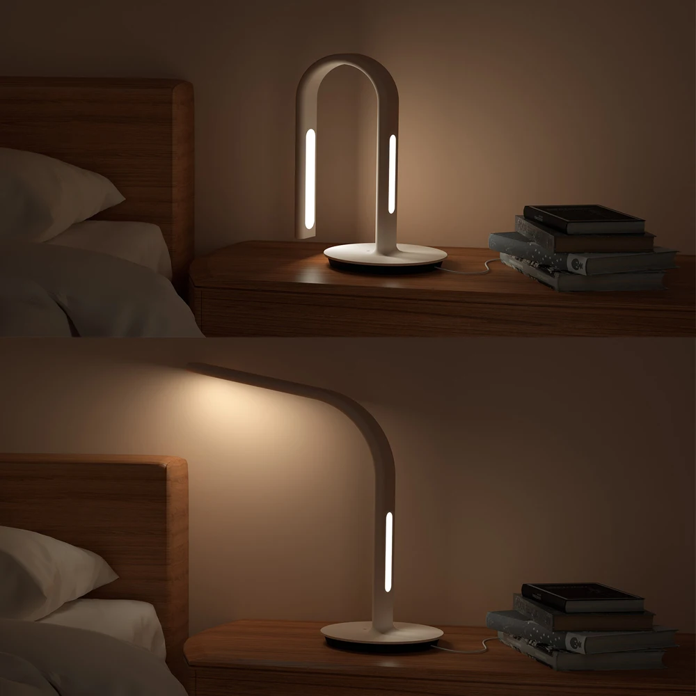 Youpin светодиодный смарт DeskLamp 2 Eyecare приложение Управление двойной светильник