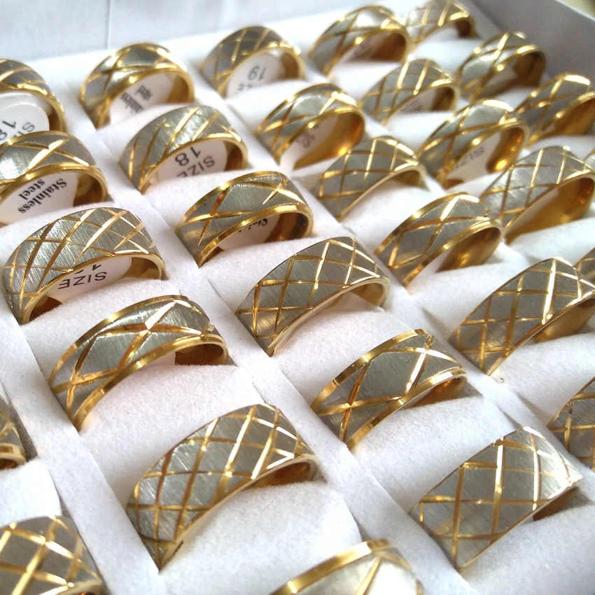 Оптовая продажа 50 шт. Изысканные Золотые Скошенные полоски с косой полосой