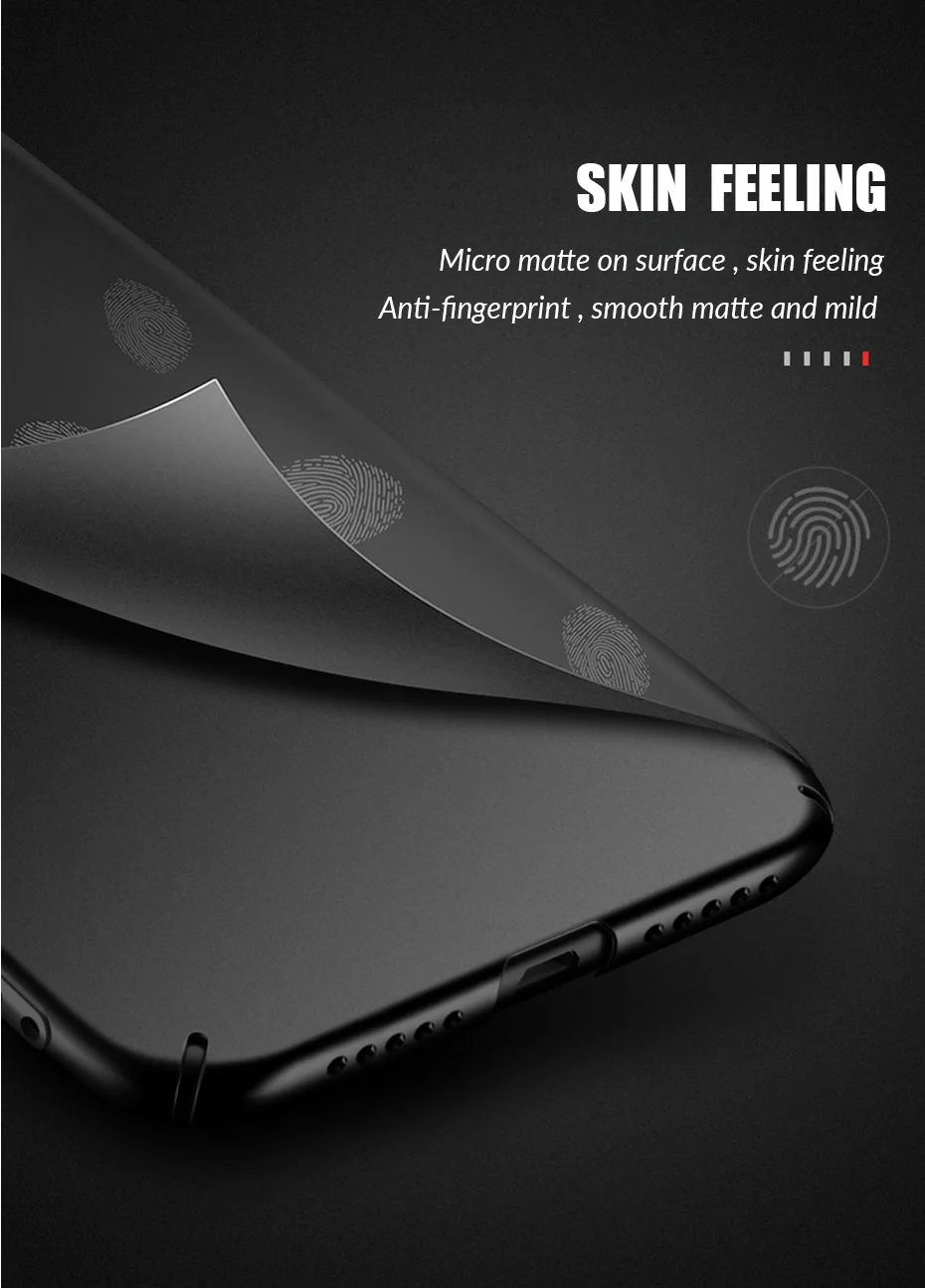 Ультратонкий чехол для iPhone X XS 11 Pro Max XR, тонкий матовый чехол 360, полный ПК, жесткие чехлы для iPhone 11 X XS чехол
