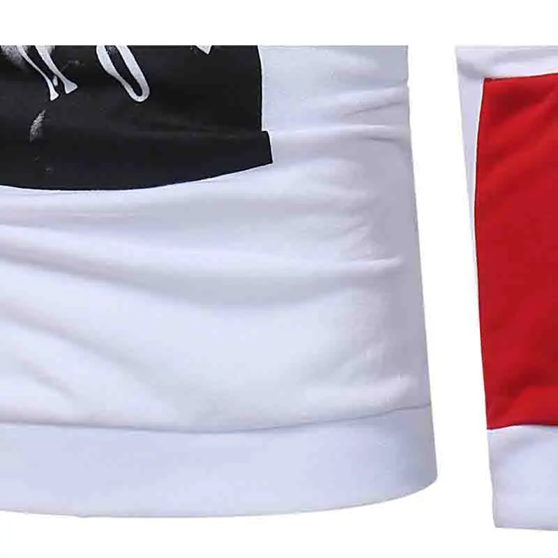 

HOT 2018 Outdoor winter antumn Europe printing Hip hop Jogging men's fleece men 's hoodies