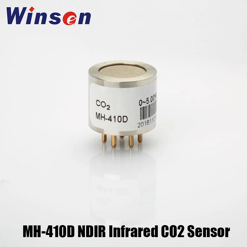 2 шт. инфракрасный датчик CO2 Winsen MH 410D NDIR с защитой от ядов помех пара аналоговый