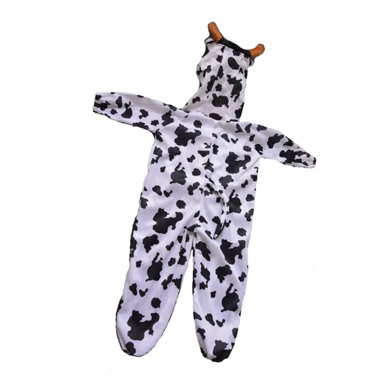 Children Kids Animal Milk Cow Costume Boys Girls Cosplay Jumpsuits Costumes Fancy Dress Party Decor Purim Halloween Christmas|cow costume|costume