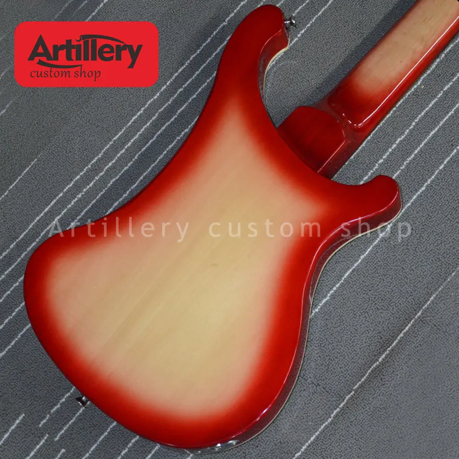 Пользовательские rickenback 4001 бас гитара с левшей 6 струн RK ЭЛЕКТРИЧЕСКАЯ ГИТАРА Все
