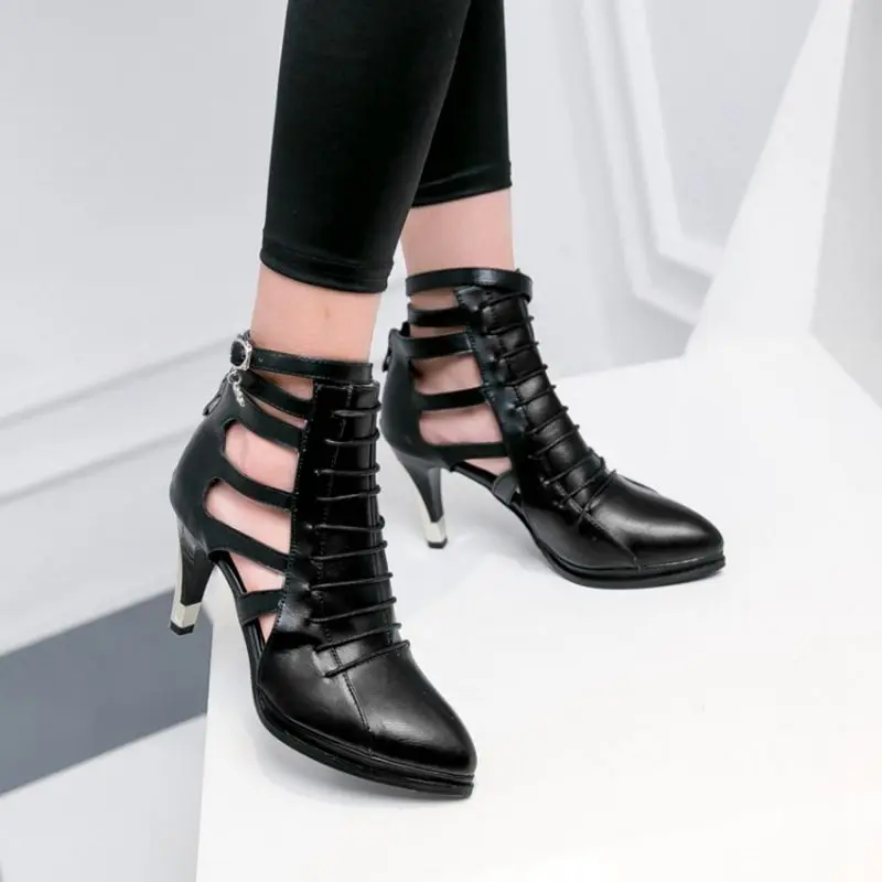 Женские босоножки на высоком каблуке 8 5 см размеры 28 52|sandals high heels|sandals highsmall size |