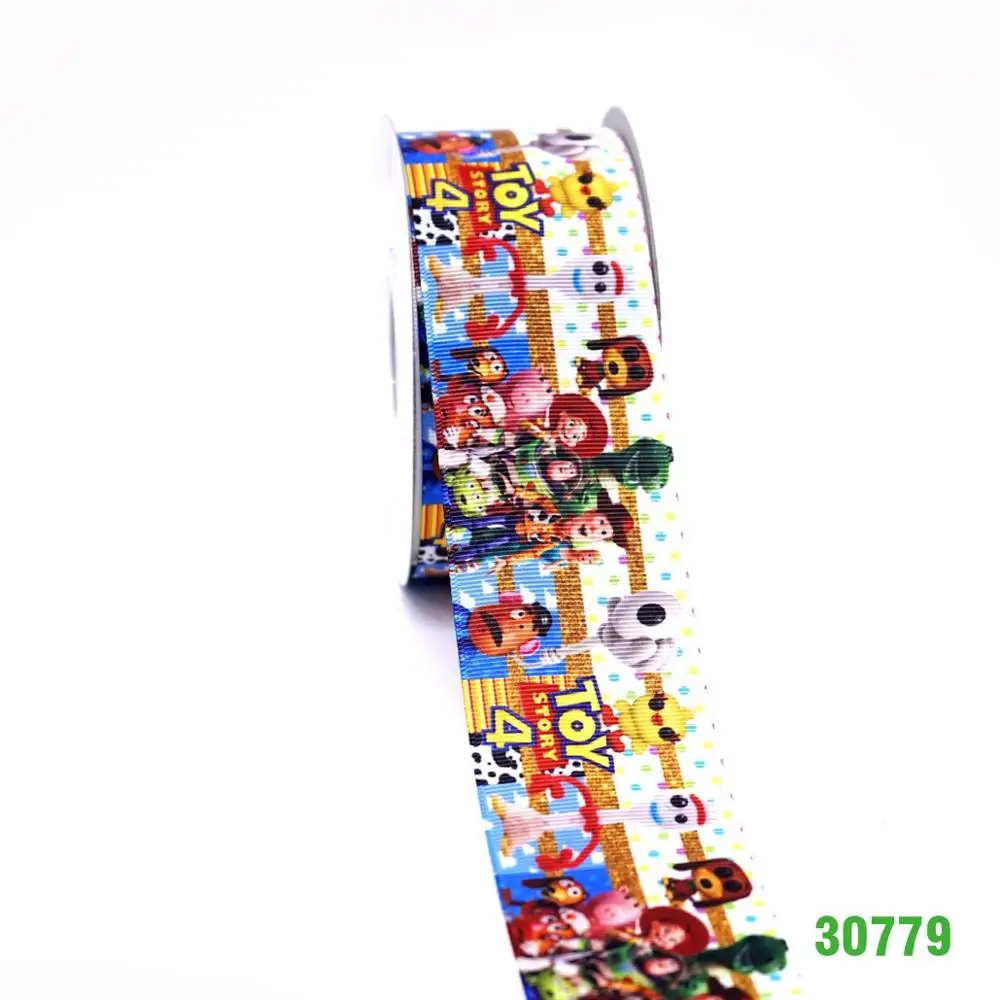 30779 50 ярдов мультфильм ленты напечатанные grosgrain ленты 30756 - Color: 30779