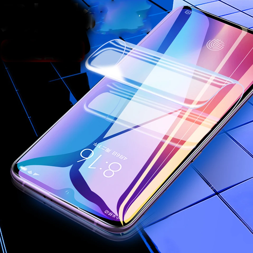 5D пленка для Redmi K20 Note 7 Pro защита экрана Гидрогелевая на полное покрытие мягкая