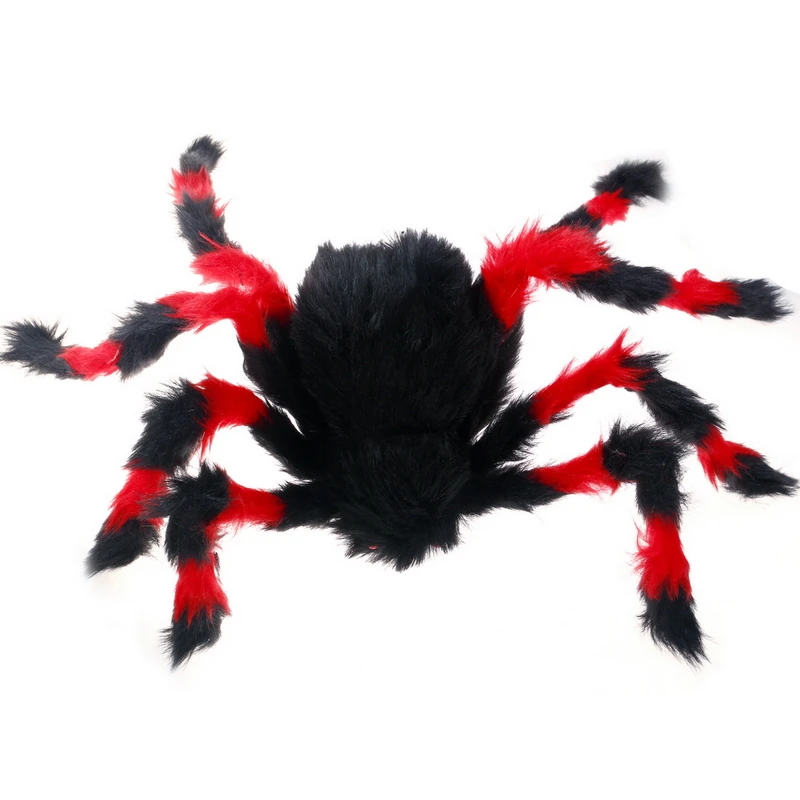 Лидер продаж товары 50 см большой размер паук забавные плюшевые игрушки животные