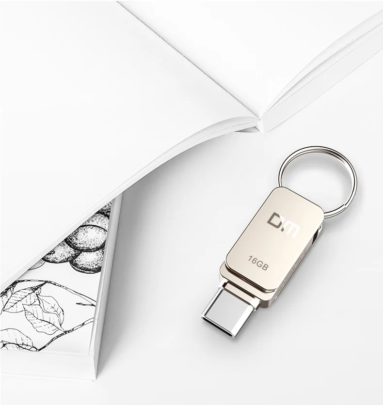DM PD059 16 ГБ 32 ГБ 64 г USB-C Тип-C OTG USB 3.0 Flash Drive Смартфон памяти mini usb stick