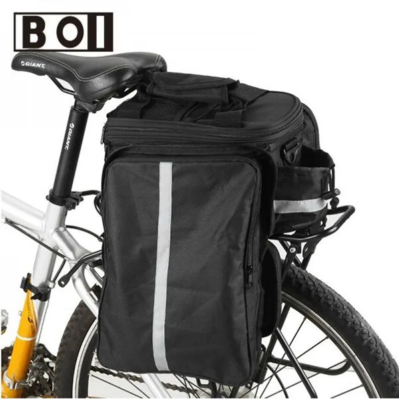 Велосипедная сумка ROSWHEEL многофункциональная на заднюю часть велосипеда объем 10