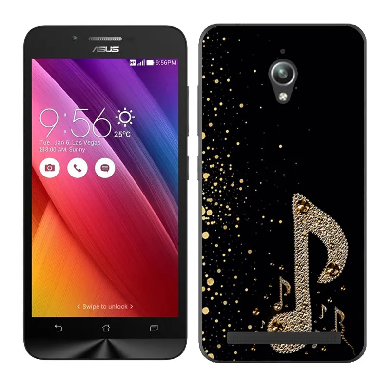 21 Защитный Мягкий чехол из ТПУ для ASUS Zenfone GO ZC500TG, 5,0 дюймов, чехол для телефона, Дротика, окрашенная Доска Для ZenFone GO ZC500TG Z00VD - Цвет: 21