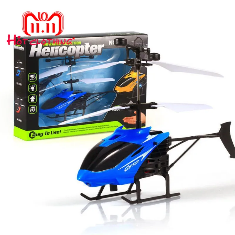 Инфракрасный сенсор Вертолет Самолет 3D гироскоп Helicoptero Электрический микро