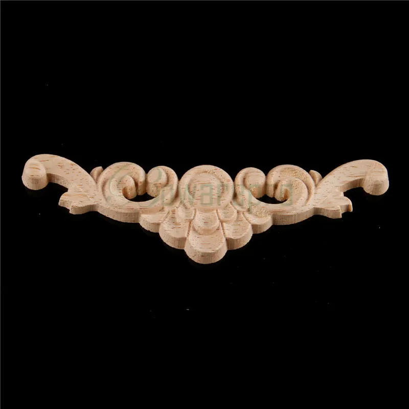 Деревянная аппликация bowarepro с резными углами 13*4 см 1 шт.|wood angle|corner anglefurniture corner |