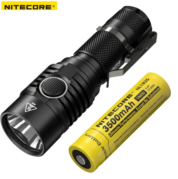 2018 новый Nitecore MH23 CREE XHP35 HD светодиодный 1800 Люмен USB Перезаряжаемый фонарик с