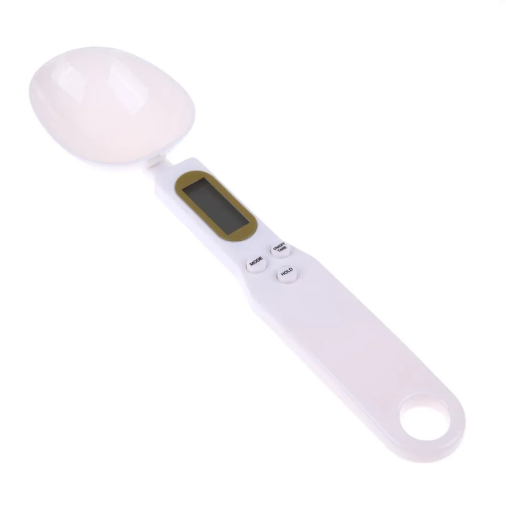 

1 PC Plastic Digital Measuring Spoons for Gram Kitchen Weight Volume Food Lab Spoon Scale Cooking Baking Tools