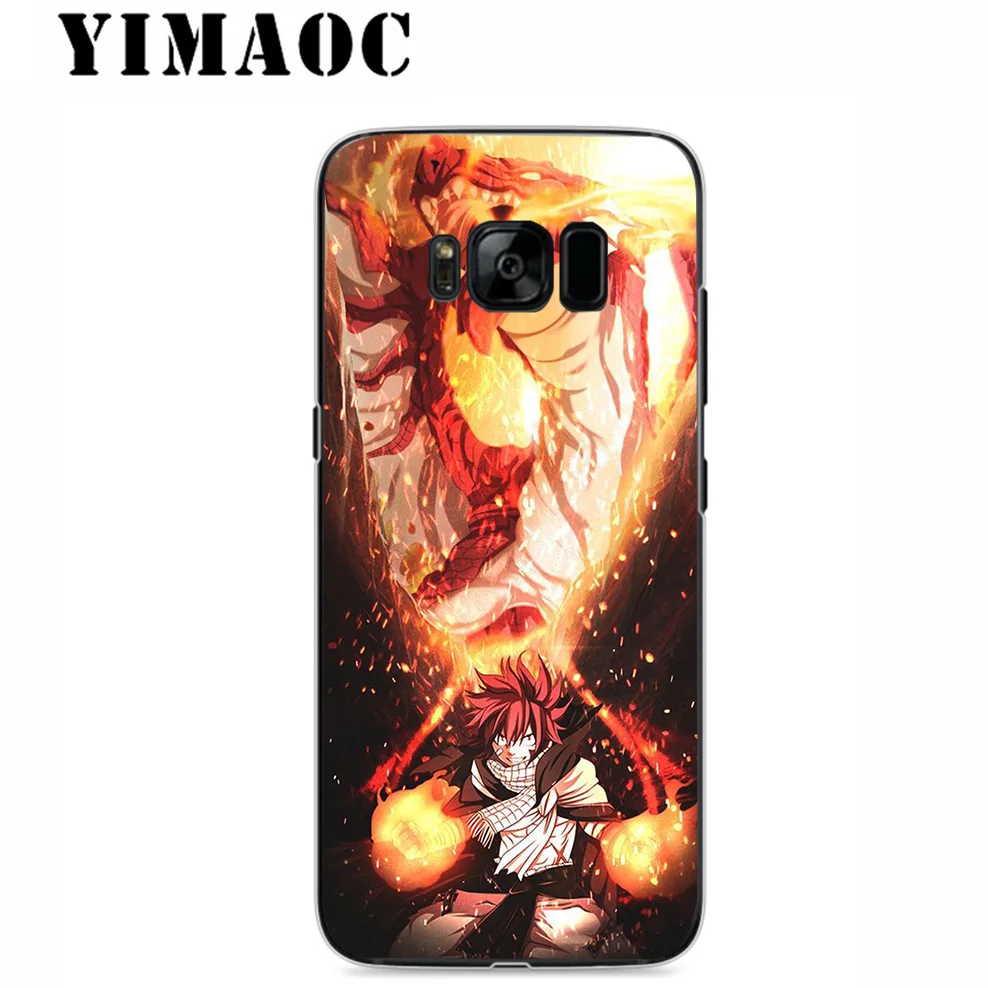 Yimaoc Fairy Tail Аниме Мягкий силиконовый чехол для телефона samsung Galaxy A5 A6 плюс A7 A8 A9 2018 J3 J5