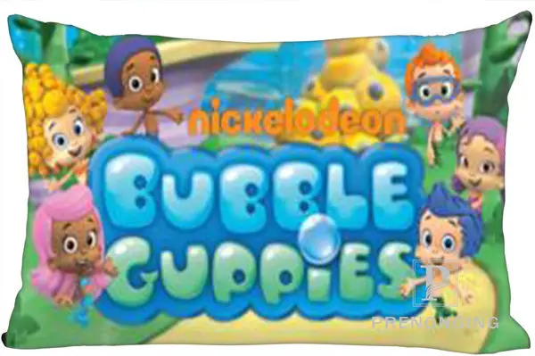 Лучшие наволочки на заказ Bubble Guppies молния на прямоугольную наволочку 35x45 см(с одной стороны)@ 180117-45 - Цвет: Pillowcases